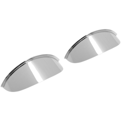 SPOTLIGHT VISOR 4.5" CHROME PLAIN