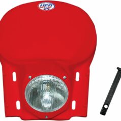 VINTAGE UNIVERSAL HEADLIGHT (78-88) RED
