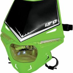 STEALTH HEADLIGHT (12V/35W & LED) SINGLE COLOR KX-GREEN