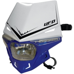 STEALTH HEADLIGHT (12V/35W & LED) DUAL COLOR WHITE/REFLEX-BLUE