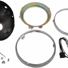 HEADLIGHT SHELL REPLACEMENT BLACK