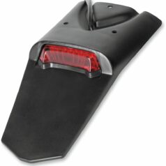 PHANTOM LICENSE PLATE HOLDER W/ LED-TAILLIGHT (E11 & DOT) BLACK