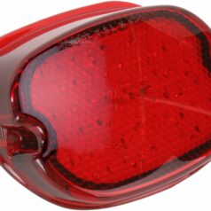 TAILLIGHT LOW-PROFILE LED RED LENS W/O TAGLIGHT