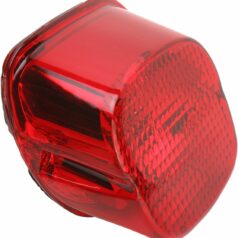 TAILLIGHT LAYDOWN LED RED LENS W/ BOTTOM TAGLIGHT
