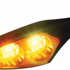 MICRO RHOMBUS EXTREME LED TURN SIGNAL FR/RL BLACK
