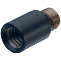10 MM EXTENSION M6 FOR MICRO TURN SIGNALS BLACK