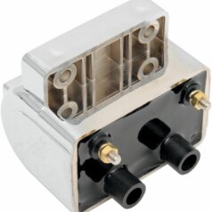 COIL 12V DUAL-FIRE 5 OHM CHROME