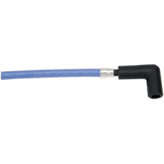 IGNITION WIRE BRAIDED BLUE