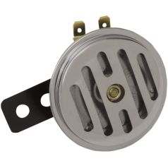 MINI HORN 2.5" SLOTTED CHROME