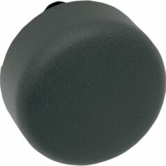 COVER HORN ROUND WRINKLE BLACK