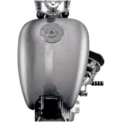 GAS TANK ONE-PIECE 2" STRETCHED W/ AERO CAP