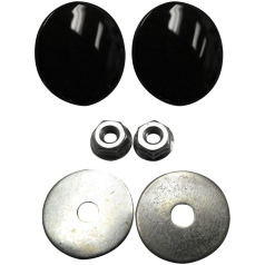 FAIRING MIRROR REMOVAL PLUG BLACK