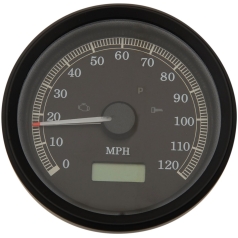 ELECTRONIC SPEEDOMETERS MPH PROGRAMMABLE 3-3/8" BLACK