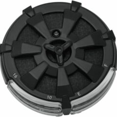 ALLEY CAT LED FUEL & BATTERY GAUGE BLACK