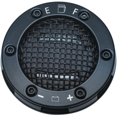 MESH FUEL/BATTERY GAUGE BLACK