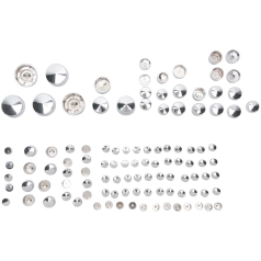 BOLT  COVER KIT DELUXE CHROME  04-22XL