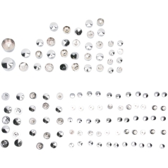 BOLT COVER KIT DELUXE CHROME 09-16 FL