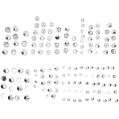 BOLT  COVER KIT DELUXE CHROME -  99-08 FL
