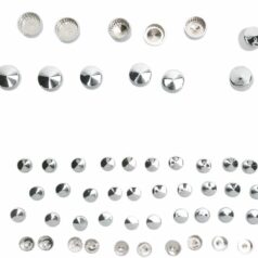 BOLT COVER KIT STANDARD CHROME