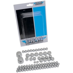 BOLT COVER KIT STANDARD CHROME -  07-10FXST