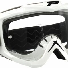 GOGGLES OFFROAD BASE LINE WHITE 3301 LENS CLEAR
