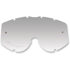 LENS DOUBLE ANTI SCRATCH/FOG 3213 CLEAR