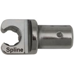 SPOKE TORQUE HEAD 6 POINT SPLINE FOR TORQUE WRENCH