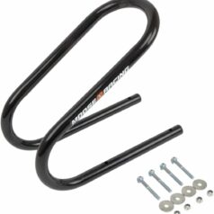 CHOCK WHEEL MSE 3.5" BLK