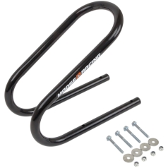 CHOCK WHEEL MSE 6.5" BLK
