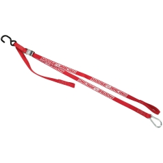 CARABINER TIE-DOWN 7' RED