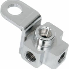 REAR BRAKE-TEE CHROME