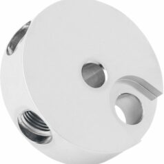 BRAKE-TEE 1/8" CHROME