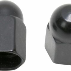 CUSTOM ANODIZED VALVE CAPS BLACK