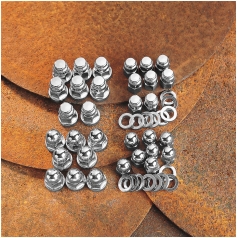 HEAD BOLT SET ACORN CHROME