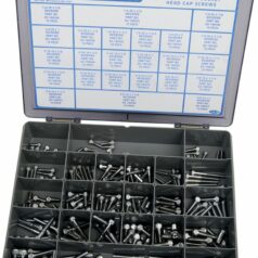 SOCKET-HEAD BOLT ASSORTMENT UNC KNURLED CHROME