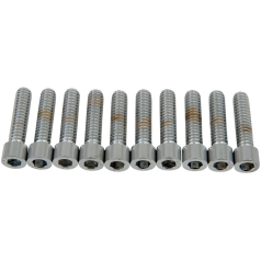 SOCKET-HEAD BOLT 1/4-20X1 SMOOTH CHROME