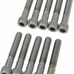 SOCKET-HEAD BOLT 1/4-20X1.5 KNURLED CHROME