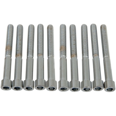 SOCKET-HEAD BOLT 1/4-20X2.25 SMOOTH CHROME