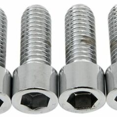 SOCKET-HEAD BOLT 3/8-16X1 SMOOTH CHROME
