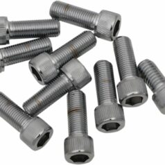 SOCKET-HEAD BOLT 3/8-24X0.75 KNURLED CHROME