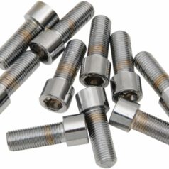 SOCKET-HEAD BOLT 3/8-24X0.75 SMOOTH CHROME