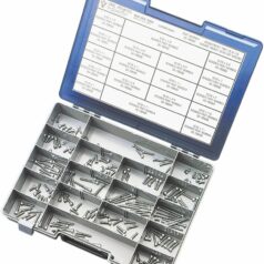 SOCKET-HEAD BOLT ASSORTMENT #8/#10 SMOOTH CHROME