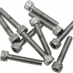 SOCKET-HEAD BOLT 10-24X1 KNURLED CHROME