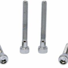 SOCKET-HEAD BOLT 10-24X1.5 KNURLED CHROME