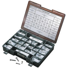 HEX-HEAD BOLT ASSORTMENT UNC CHROME