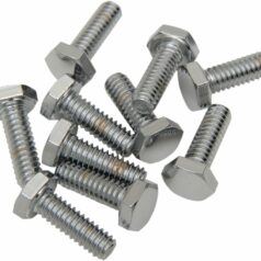 HEX-HEAD BOLT 1/4-20X0.675 CHROME