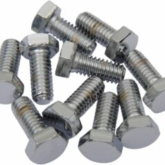 HEX-HEAD BOLT 5/16-18X0.875 CHROME
