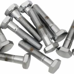 HEX-HEAD BOLT 1/4-28X1 CHROME