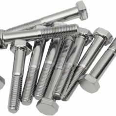 HEX-HEAD BOLT 5/16-24X2.25 CHROME