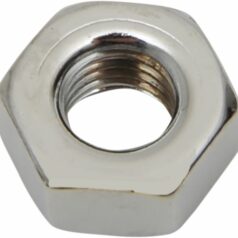 HEX NUT 1/4-28 CHROME